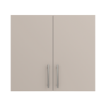 Pre Assembled Modern 800mm fitted kitchen wall unit matt cashmere