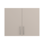 Pre Assembled Modern 900mm fitted kitchen wall unit matt cashmere