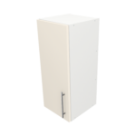 Pre Assembled Modern 300mm fitted kitchen wall unit matt cream