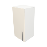 Pre Assembled Modern 350mm fitted kitchen wall unit matt cream