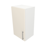Pre Assembled Modern 400mm fitted kitchen wall unit matt cream