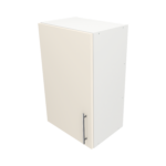 Pre Assembled Modern 450mm fitted kitchen wall unit matt cream
