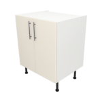 Pre Assembled Modern 700mm fitted kitchen universal base unit matt cream