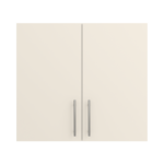 Pre Assembled Modern 800mm fitted kitchen wall unit matt cream