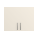 Pre Assembled Modern 900mm fitted kitchen wall unit matt cream
