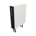 Pre Assembled Modern 150mm fitted kitchen base unit mattindigo blue