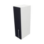 Pre Assembled Modern 200mm fitted kitchen wall unit mattindigo blue