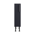 Pre Assembled Modern 200mm fitted kitchen base unit mattindigo blue