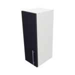 Pre Assembled Modern 250mm fitted kitchen wall unit mattindigo blue