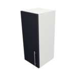 Pre Assembled Modern 300mm fitted kitchen wall unit mattindigo blue