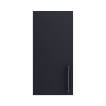Pre Assembled Modern 350mm fitted kitchen wall unit mattindigo blue