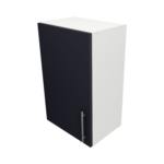 Pre Assembled Modern 450mm fitted kitchen wall unit mattindigo blue