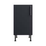 Pre Assembled Modern 450mm fitted kitchen base unit mattindigo blue