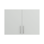 Pre Assembled Modern 1000mm fitted kitchen wall unit matt light grey