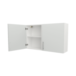 Pre Assembled Modern 1200mm fitted kitchen wall unit matt light grey