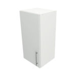 Pre Assembled Modern 350mm fitted kitchen wall unit matt light grey