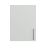 Pre Assembled Modern 500mm fitted kitchen wall unit matt light grey