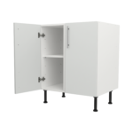 Pre Assembled Modern 700mm fitted kitchen universal base unit matt light grey