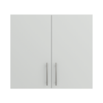 Pre Assembled Modern 800mm fitted kitchen wall unit matt light grey