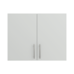 Pre Assembled Modern 900mm fitted kitchen wall unit matt light grey