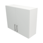 Pre Assembled Modern 900mm fitted kitchen wall unit matt light grey