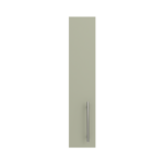Pre Assembled Modern 150mm fitted kitchen wall unit matt sage green