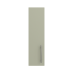 Pre Assembled Modern 200mm fitted kitchen wall unit matt sage green