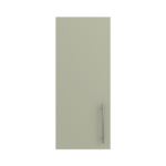 Pre Assembled Modern 300mm fitted kitchen wall unit matt sage green