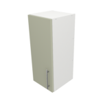 Pre Assembled Modern 300mm fitted kitchen wall unit matt sage green