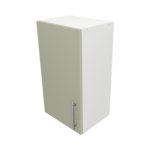 Pre Assembled Modern 400mm fitted kitchen wall unit matt sage green