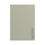 Pre Assembled Modern 500mm fitted kitchen wall unit matt sage green