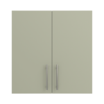 Pre Assembled Modern 700mm fitted kitchen wall unit matt sage green