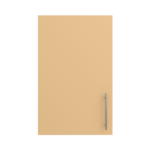 Pre Assembled Modern 450mm fitted kitchen wall unit matt yellow