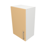 Pre Assembled Modern 450mm fitted kitchen wall unit matt yellow