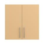 Pre Assembled Modern 700mm fitted kitchen wall unit matt yellow