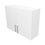 Pre Assembled Modern 1000mm fitted kitchen wall unit matt white