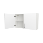 Pre Assembled Modern 1200mm fitted kitchen wall unit matt white