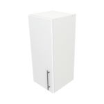 Pre Assembled Modern 300mm fitted kitchen wall unit matt white