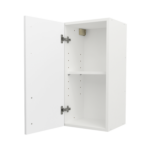 Pre Assembled Modern 350mm fitted kitchen wall unit matt white