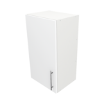 Pre Assembled Modern 400mm fitted kitchen wall unit matt white