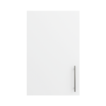 Pre Assembled Modern 450mm fitted kitchen wall unit matt white