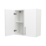Pre Assembled Modern 700mm fitted kitchen wall unit matt white