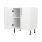 Pre Assembled Modern 700mm fitted kitchen universal base unit matt white