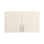 Pre Assembled Modern 1200mm fitted kitchen wall unit matt cream