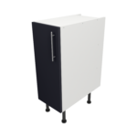 Pre Assembled Modern 300mm fitted kitchen base unit mattindigo blue