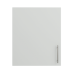 Pre Assembled Modern 600mm fitted kitchen wall unit matt light grey