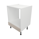 Pre Assembled Modern Base Single Oven Housing Fitted Kitchen Unit Matt Cashmere