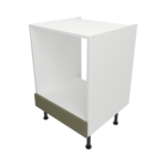 Pre Assembled Modern Base Single Oven Housing Fitted Kitchen Unit Matt Agave Green