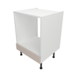 Pre Assembled Modern Base Single Oven Housing Fitted Kitchen Unit Matt Cashmere