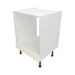 Pre Assembled Modern Base Single Oven Housing Fitted Kitchen Unit Matt Cream